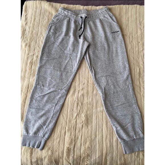 Adidas size medium gray grey sweatpants sweat pants lounge pants women's - Picture 4 of 8